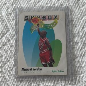 1991 SKYBOX BASKETBALL MICHAEL JORDAN #572